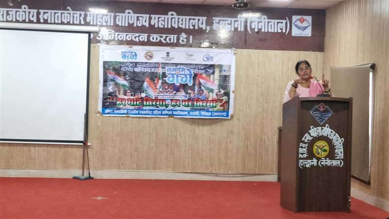 नमामि गंगे द्वारा ‘हर घर तिरंगा’ कार्यक्रम के अंतर्गत भाषण प्रतियोगिता का आयोजन