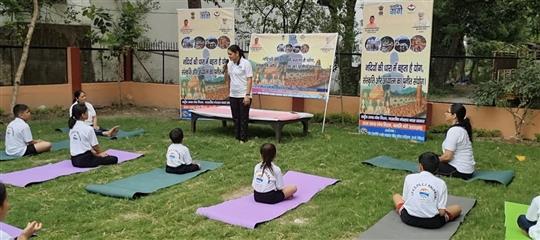 राज्य स्वच्छता गंगा मिशन नमामि गंगे के अंतर्गत महिला महाविद्यालय हल्द्वानी द्वारा आयोजित किया गया भारतीय ज्ञान परंपरा पर आधारित जागरूकता शिविर