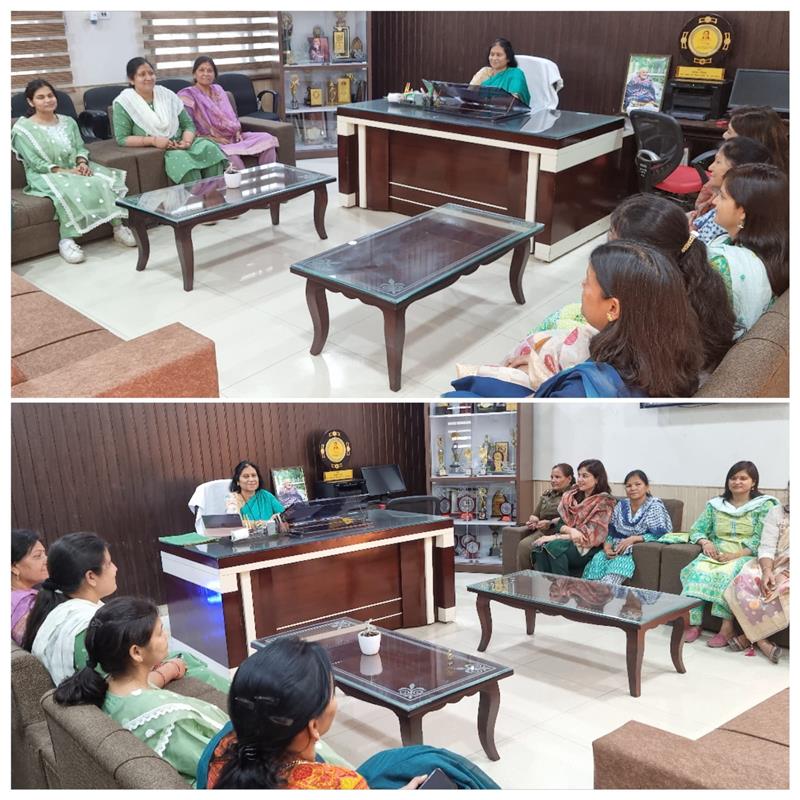 नारी शक्ति वंदन कार्यक्रम महिलाओं के समग्र सशक्तिकरण की दिशा में एक महत्वपूर्ण पहल: प्रो0 आभा शर्मा