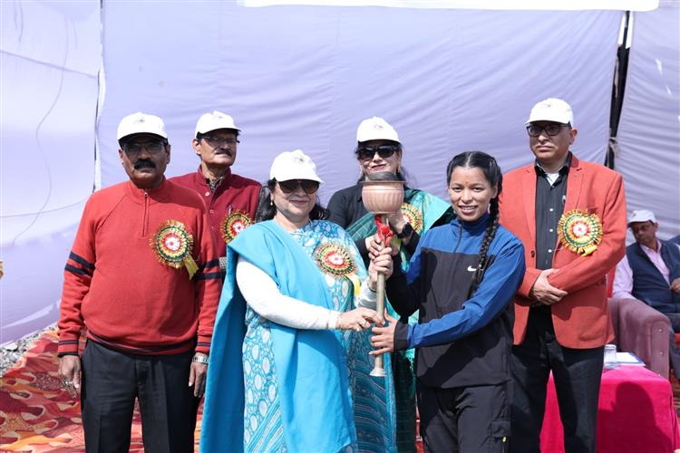महिला महाविद्यालय हल्द्वानी में दो दिवसीय वार्षिक क्रीड़ा समारोह का हुआ शुभारंभ